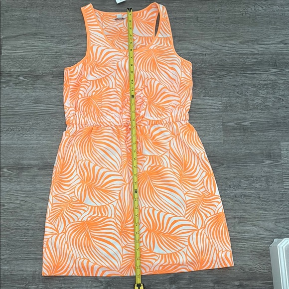 GAP Orange and White Sleeveless Dress - Picture 4 of 5